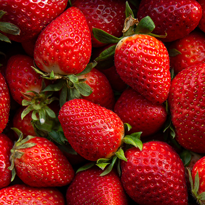 Red,Ripe,Strawberries,Background.,Close,Up,,Top,View.